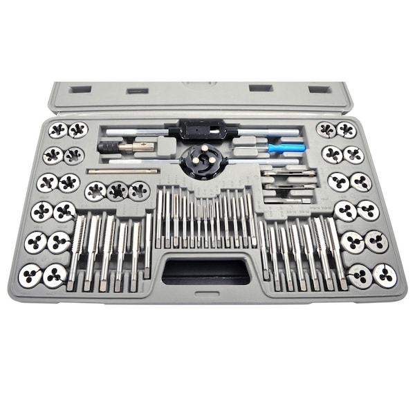 Hhip 60 Piece Carbon Steel Tap Die Set 1011-0106 - main